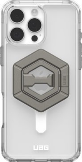 Изображение UAG UAG Plyo Magsafe - obudowa ochronna do iPhone 16 Pro Max kompatybilna z MagSafe oraz podstawka Magnetic Ring Stand (ice-white/titanium)