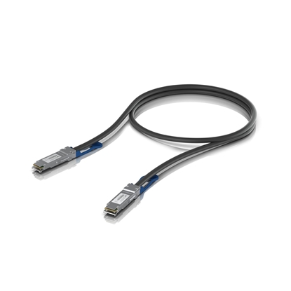 Attēls no UBIQUITI 100G DIRECT ATTACH CABLE. QSFP28 DIRECT ATTACH CABLE WITH A 100 GBPS MAX DATA RATE (0.5M)