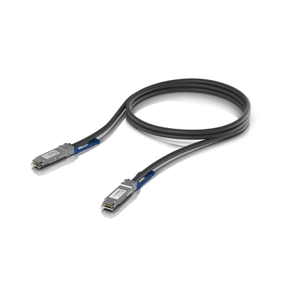 Attēls no UBIQUITI 100G DIRECT ATTACH CABLE. QSFP28 DIRECT ATTACH CABLE WITH A 100 GBPS MAX DATA RATE (1M)