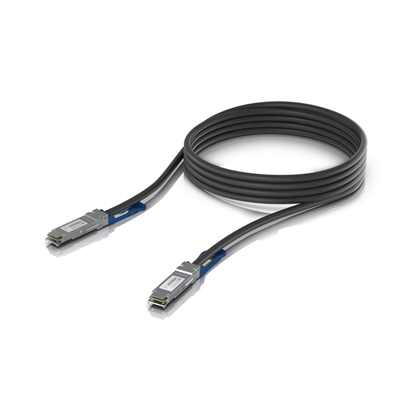 Attēls no UBIQUITI 100G DIRECT ATTACH CABLE. QSFP28 DIRECT ATTACH CABLE WITH A 100 GBPS MAX DATA RATE (3M)