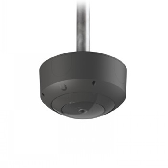 Picture of UBIQUITI BLACK TAMPER-RESISTANT JUNCTION BOX FOR THE AI 360 THAT ENHANCES MOUNTING DURABILITY AND EASE OF MAINTENANCE