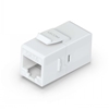 Picture of UBIQUITI CAT6 KEYSTONE COUPLER, 12-PACK. PASS-THROUGH CAT6 KEYSTONE COUPLER FOR CONNECTING PRE-TERMINATED ETHERNET CABLES SEAMLESSLY
