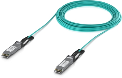 Attēls no Ubiquiti UACC-AOC-QSFP28-20M kabel InfiniBand / wiatowodowy Kolor Aqua
