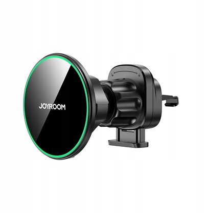Picture of Uchwyt Joyroom JR-ZS412 z adowark Qi2 15W, samochodowy, na kratk nawiewu - czarny