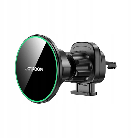 Picture of Uchwyt Joyroom JR-ZS412 z adowark Qi2 15W, samochodowy, na kratk nawiewu - czarny