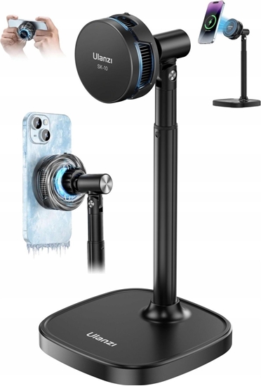 Picture of Uchwyt Podstawka Stojak adowarka Wentylator MagSafe Magnes iPhone ULANZI / SK-10