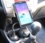 Изображение UCHWYT SAMOCHODOWY NA TELEFON MONTOWANY W MIEJSCU KUBKA