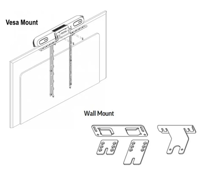 Picture of Uchwyt VESA i uchwyt ścienny Studio X30/X32/V12 875L6AA