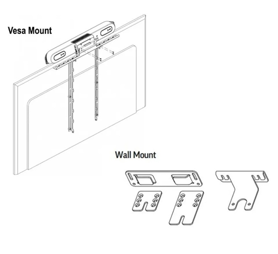 Изображение Uchwyt VESA i uchwyt ścienny Studio X30/X32/V12 875L6AA