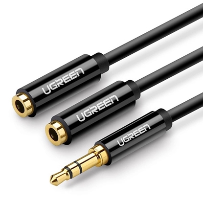 Attēls no UGREEN 20816 AUX Stereo Splitter 3.5mm / 0.25m