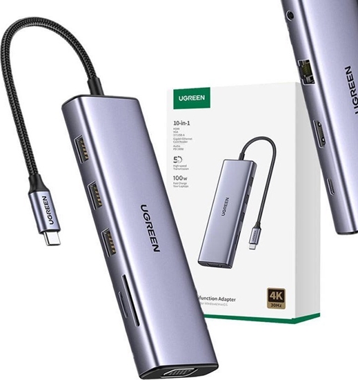 Изображение UGREEN Revodok 10-in-1 USB-C Hub