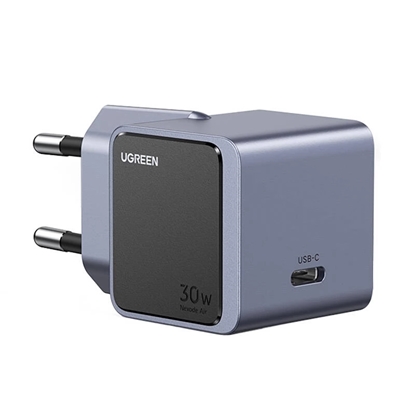 Picture of Ugreen X503 NexodeS USB-C 30W GaN Ātrā Lādētājs Pelēks