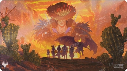 Picture of Ultra-Pro Ultra Pro: Magic the Gathering - Outlaws of Thunder Junction - Holofoil Playmat - Z