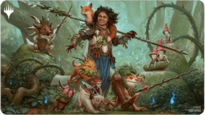 Picture of Ultra-Pro Ultra Pro: Magic the Gathering - Wilds of Eldraine - Playmat - Ellivere of the Wild Court