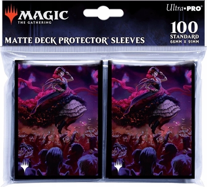 Picture of Ultra-Pro Ultra-Pro: Magic the Gathering - Outlaws of Thunder Junction - Matte Deck Protector Sleeves - Olivia, Opulent Outlaw (100 szt.)