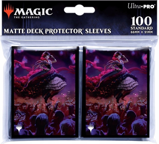 Picture of Ultra-Pro Ultra-Pro: Magic the Gathering - Outlaws of Thunder Junction - Matte Deck Protector Sleeves - Olivia, Opulent Outlaw (100 szt.)