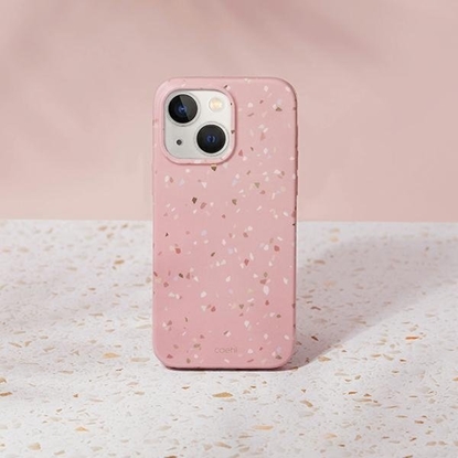 Изображение Uniq Etui UNIQ Coehl Terrazzo Apple iPhone 14 Plus róowy/coral pink