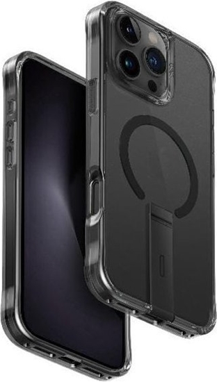 Изображение Uniq Etui UNIQ Eleva with Vertica Stand Apple iPhone 16 Pro Max czarny/carbon black