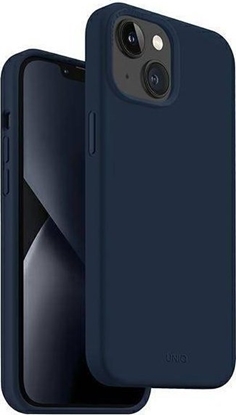 Attēls no Uniq Etui UNIQ Lino Apple iPhone 14 Plus niebieski/marine blue