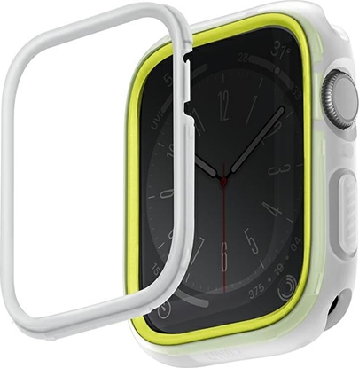 Attēls no Uniq Etui UNIQ Moduo Apple Watch 4/5/6/7/SE/8 40/41mm limonka-biay/lime-white
