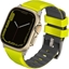 Attēls no Uniq Pasek UNIQ Linus Apple Watch 4/5/6/7/SE/8/Ultra 44/45/49mm Airosoft Silicone limonkowy/lime green