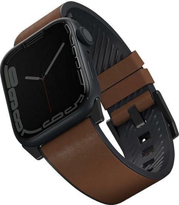 Attēls no Uniq Pasek UNIQ Straden Apple Watch 4/5/6/7/SE 44/45mm Leather Hybrid Strap brzowy/brown