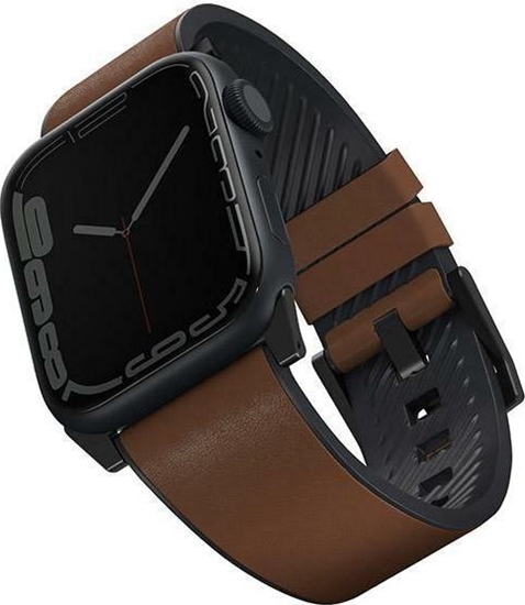 Picture of Uniq Pasek UNIQ Straden Apple Watch 4/5/6/7/SE 44/45mm Leather Hybrid Strap brzowy/brown