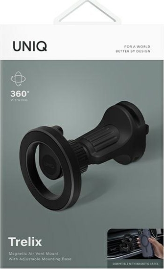Picture of Uniq Uchwyt samochodowy magnetyczny do kratki nawiewu UNIQ Trelix Air Vent Mount czarny/midnight black
