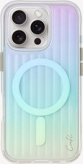 Picture of Uniq UNIQ case Coehl Linear iPhone 16 Pro 6.3" Magnetic Charging opal/iridescent