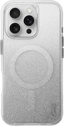 Picture of Uniq UNIQ case Coehl Lumino iPhone 16 Pro 6.3" Magnetic Charging silver/sparkling silver