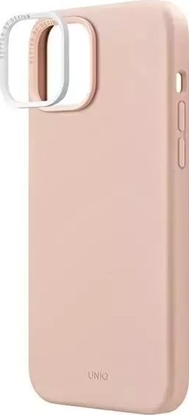 Picture of Uniq UNIQ etui Lino do iPhone 14 Plus 6,7" róowy/blush pink