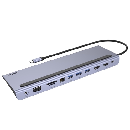 Attēls no UNITEK 11 in 1 Docking Station USB-C