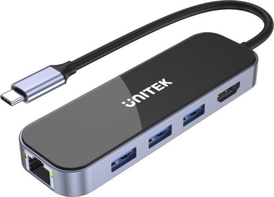 Picture of UNITEK D1084A Hub USB-C 3x USB-A 3.1