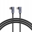 Attēls no Kabel USB Unitek USB-C - USB-C 0.5 m Czarny (C14147ABK01-0.5M)