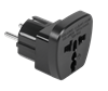 Picture of Universālais ceļojumu AC adapteris EU, UK, USA, ASIA | Max.16A (QZ36-9)