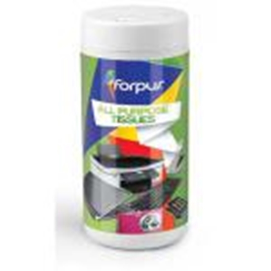 Picture of Universālās salvetes tīrīšanai 100gab. FORPUS