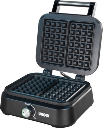Picture of Unold 48275 Double Waffle Iron Brussels       Belgian Waffels