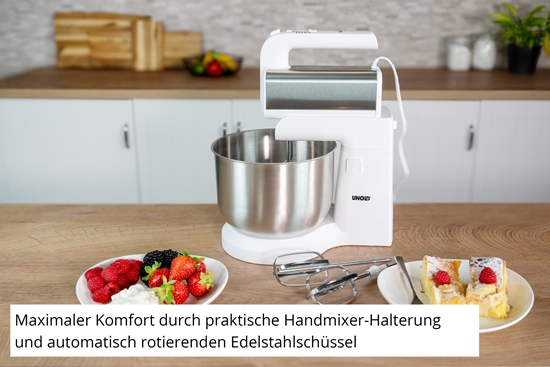 Picture of Unold 78720  Hannah         weiß Handmixer mit Rührschüssel