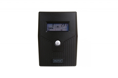 Изображение UPS Line-Ineractive LCD BASIC, 600VA/360W, 1x12V/7Ah, AVR, 2x Schuko CEE 7/3