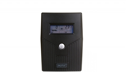 Picture of UPS Line-Ineractive LCD BASIC, 800VA/480W, 1x12V/9A, AVR, 2x Schuko CEE 7/3