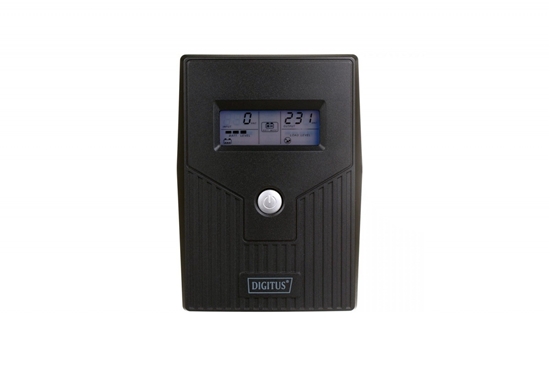 Picture of UPS Line-Ineractive LCD BASIC, 800VA/480W, 1x12V/9A, AVR, 2x Schuko CEE 7/3