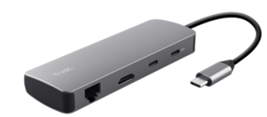 Изображение USB centrmezgls Trust Dalyx 8-in-1