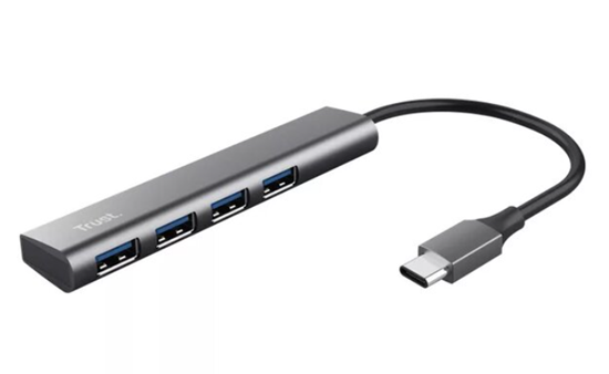 Picture of USB hubs Tust Halyx 4 PORT USB-C