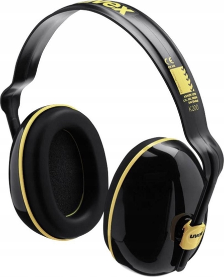 Picture of uvex capsule ear prot. K200 black/ocre