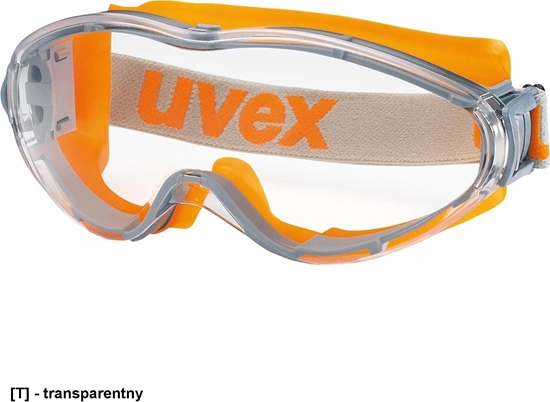 Picture of uvex ultrasonic goggles grey/orange