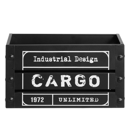 Attēls no Uzglabāšanas kaste 4living Cargo metāla 26,3x15,3x14,3cm