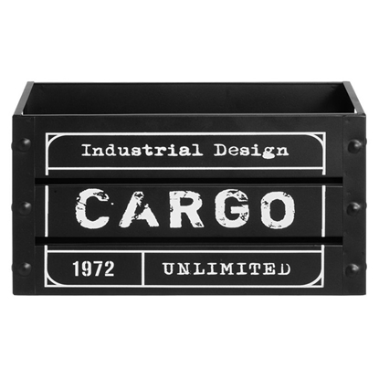 Attēls no Uzglabāšanas kaste 4living Cargo metāla 31,3x18,3x16 cm