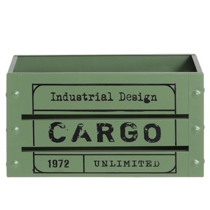 Picture of Uzglabāšanas kastes 4living metāla, zaļa 31.3x18.3x16cm