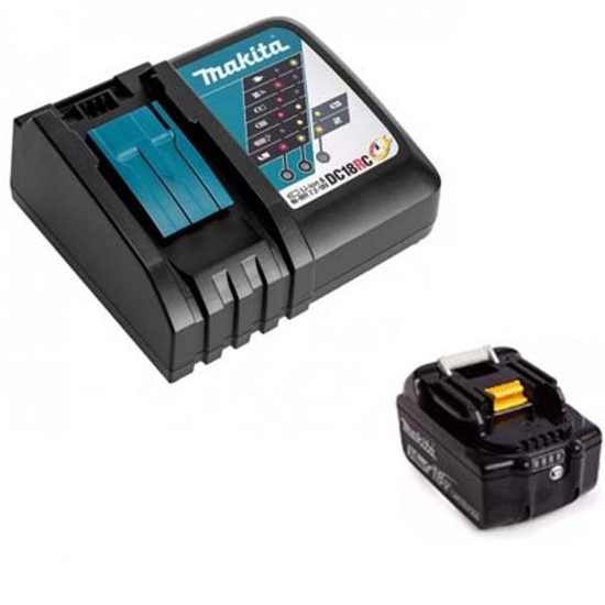 Picture of Uzlādes komplekts Makita 18V 1XBL1830B, DC18RC, MAKPAC