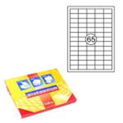 Picture of Uzlīmes 38x21.2mm A4 100lap/iep 65uzl/1lap. 1283